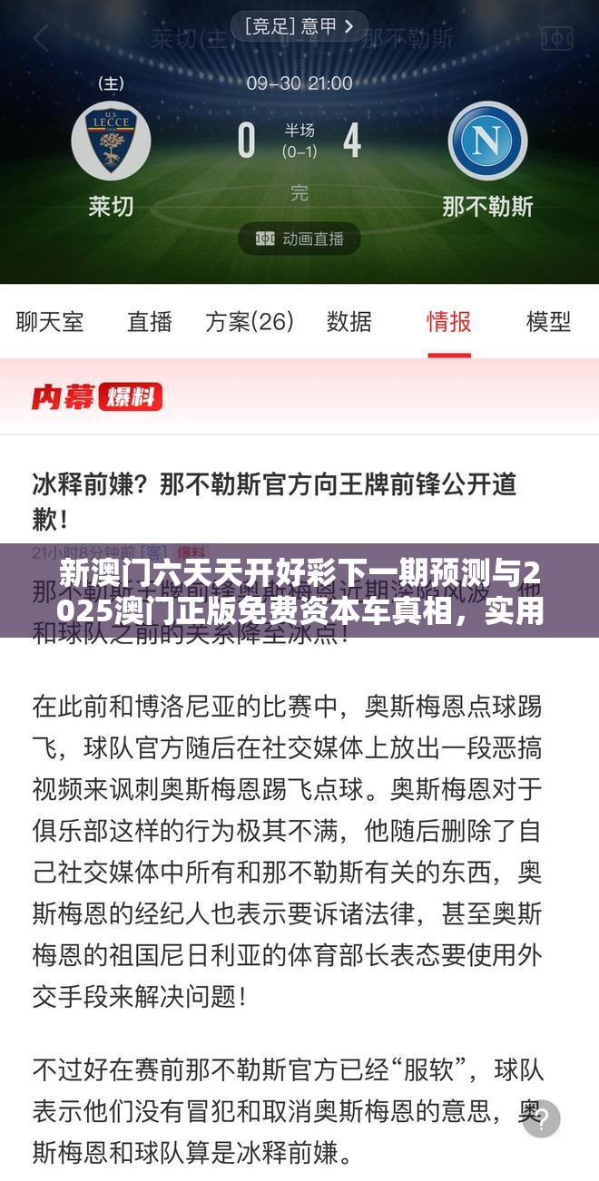 澳门彩票预测